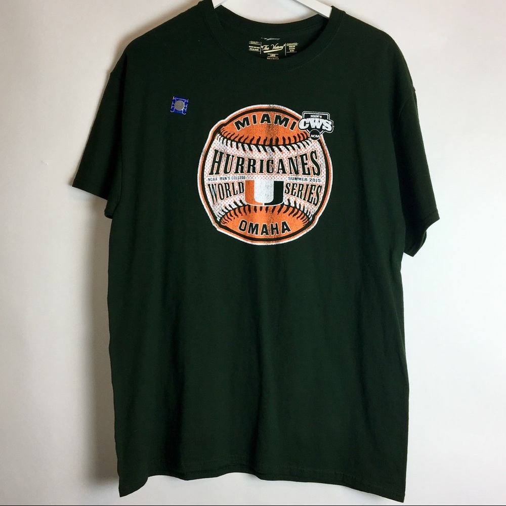 The Victory Miami ncaa World Series 2015 tee Large